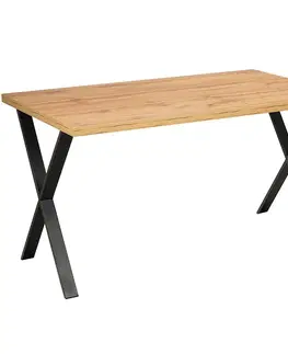 Jedálenské stoly Stôl Sofie St-28 140x90 Dub Wotan