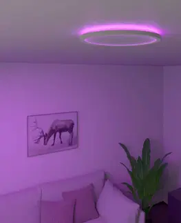 SmartHome stropné svietidlá Calex Calex Smart Halo stropné LED svetlo, Ø 29,2 cm