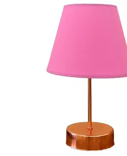 Lampy  Stolná lampa 1xE27/60W/230V medená 