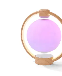Lamps Levitujúci LED reproduktor Mesiac s technológiou Bluetooth®