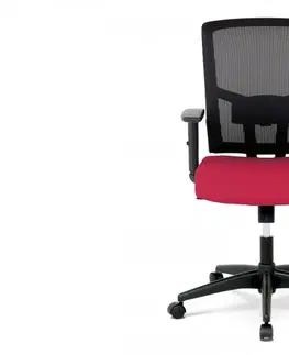 Kancelárske stoličky Kancelárska stolička KA-B1012 Autronic Vínová