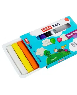 Kreatívne a výtvarné hračky EASY - MODEL COL-008-EasyCreative plastelína 8 farieb/sada