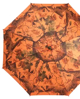 poľovníc Maskovací poľovnícky dáždnik oranžový
