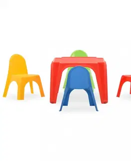 Detská izba Detský stôl s stoličkami PP Dekorhome