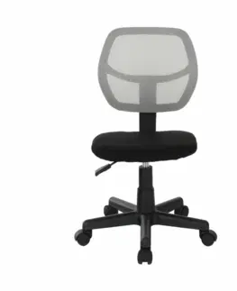 Kancelárske kreslá Otočná stolička, sivá/čierna, MESH