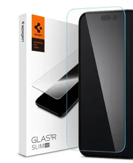 Ochranné fólie pre mobilné telefóny Tvrdené sklo Spigen tR Slim HD pre Apple iPhone 14 Pro Max AGL05210