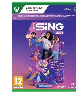 Hry na Xbox One Let’s Sing 2024 + 2 mikrofóny XBOX Series X