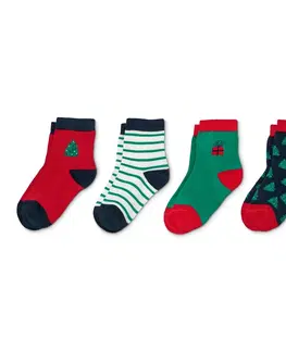 Socks Ponožky z biobavlny, 5 párov