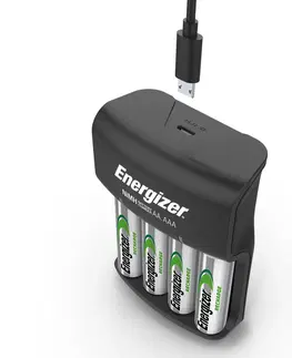 kemping Nabíjačka na batérie Energizer NiMH USB 4 AA/AAA + 4 ACCUS AA/HR06