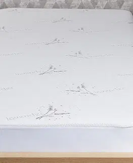 Chrániče na matrace 4home Lavender Nepriepustný chránič matraca s lemom, 90 x 200 cm