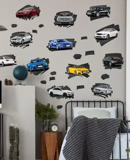 Nálepky na stenu Nálepky na stenu - Športové autá