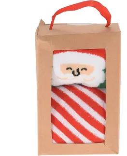 Hračky Dámske vianočné ponožky Santa Claus I, 2 páry
