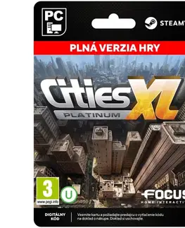 Hry na PC Cities XL Platinum [Steam]