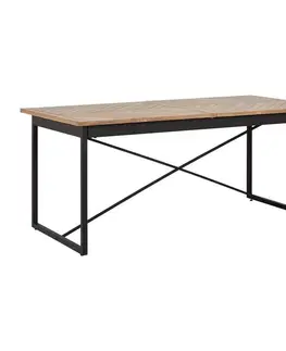 Rozkladacie stoly do jedálne Rozťahovací stôl CATALINA Dyha Dub/mdf 180-240 Cm