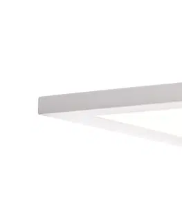 Stropne svietidla Stropná lampa biela 40 cm vrátane LED 4-stupňového stmievania - Liv