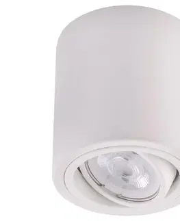Svietidlá  LED Bodové svietidlo TUBA 1xGU10/5W/230V 2700K biela 