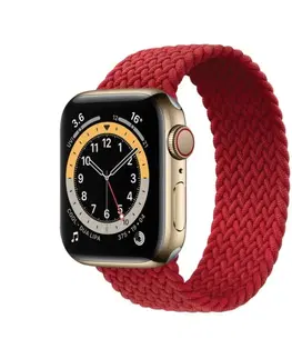 Príslušenstvo k wearables COTEetCI nylónový náramok 161 mm pre Apple Watch 38/40/41 mm, červený