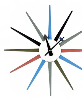 Hodiny Nástenné hodiny Pugio 52 cm, farebné