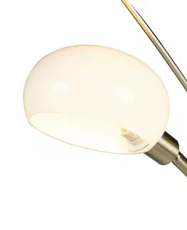 Stojace lampy Stojaca lampa v štýle art deco zlatá, 5 žiaroviek - šesťdesiatych rokov Marmo
