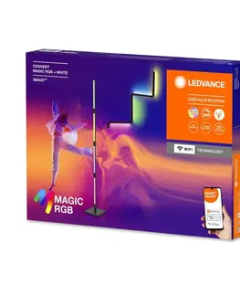 Lampy Ledvance Ledvance- LED RGBW Stmievateľná stojacia lampa 2v1 SMART+ MAGIC LED/24W/230V Wi-Fi 