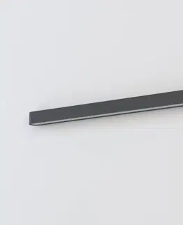 Nástenné svietidlá Euluna Nástenné LED svetlo Soft, šírka 90 cm, grafitová