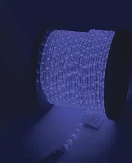 Svetelné hadice Steinigke Showtechnic Lano EUROLITE Rubberlight RL1 svetlo modré 44 m