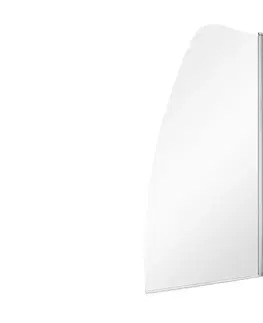 Sprchové dvere HOPA - Vaňová zástena AVIS - FARBA rámu - Chróm / Leštený hliník (ALU), Rozmer A - 120 cm, Smer zatvárania - Univerzálne Ľavé / Pravé, Výplň - Číre bezpečnostné sklo - 6 mm BCAVIS120CC