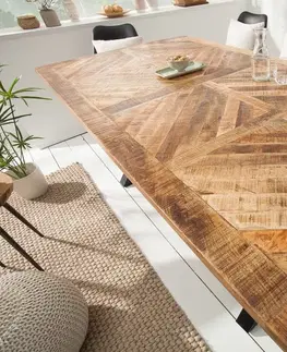 Jedálenské stoly Jedálenský stôl ARKAS X Dekorhome 200x100x78 cm