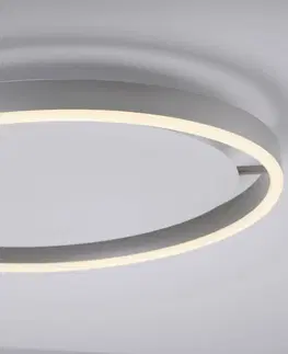 Stropné svietidlá JUST LIGHT. LED stropné svietidlo Ritus, Ø 39,3 cm, hliník