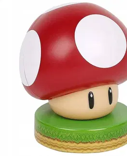 Stolné lampy Mini stolná lampa Super Mario Mushroom Icon (Nintendo)