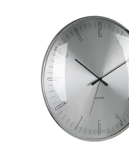 Hodiny Nástenné hodiny Karlsson Dragonfly, Dome glass KA5755, 40cm