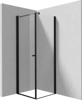 Sprchovacie kúty DEANTE/S - Sprchovací kút pevná stena 120 krídlové dvere 80 KTSWN42P+KTS_N32P KERRIA/0531