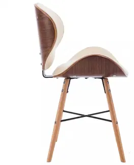 Jedálenské stoličky a kreslá Jedálenská stolička 2 ks ohýbané drevo Dekorhome Sivá