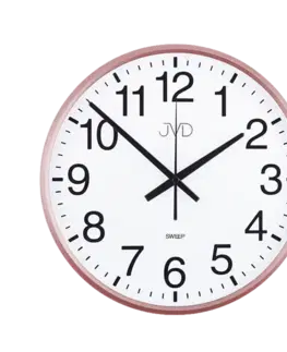 Hodiny Nástenné hodiny JVD HP684.3 Rosé, sweep, 31cm