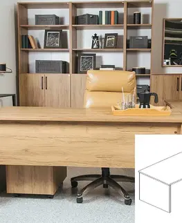 Moderné kancelárske stoly Písací stôl Idea 120x70x75 Alabama