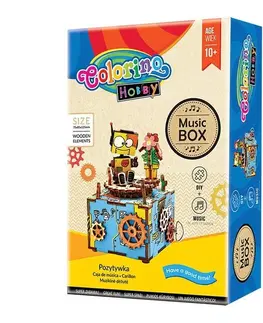 Kreatívne a výtvarné hračky PATIO - Colorino HOBBY Music Box Machinarium