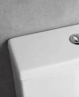 Kúpeľňa Bruckner - LEON keramická splachovacia nádržka pre kombi WC, biela 201.422.4