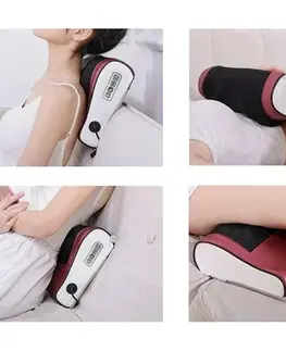 Masážne prístroje Masážny vankúš na krk a telo Infrared Shiatsu