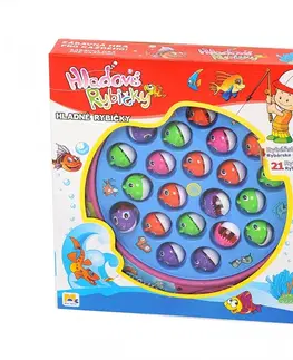 Hračky spoločenské hry pre deti MAC TOYS - Hladné Rybičky