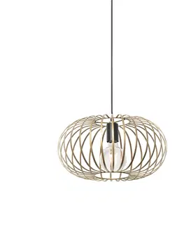 Zavesne lampy Dizajnové závesné svietidlo zlaté - Johanna