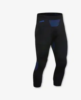 nohavice Pánske lyžiarske spodné nohavice 580 I-Soft čierno-modré