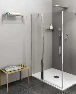 Sprchové dvere POLYSAN - ZOOM obdĺžniková sprchová zástena 1200x800 L/P varianta ZL1312ZL3280