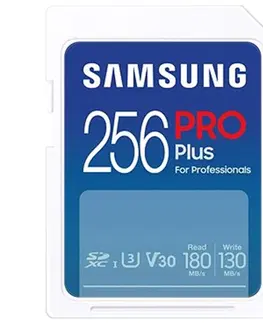 Pamäťové karty Samsung SDXC karta 256GB PRO PLUS