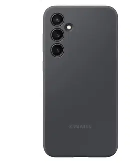 Puzdrá na mobilné telefóny Zadný kryt Silicone Cover pre Samsung Galaxy S23 FE, grafitová EF-PS711TBEGWW