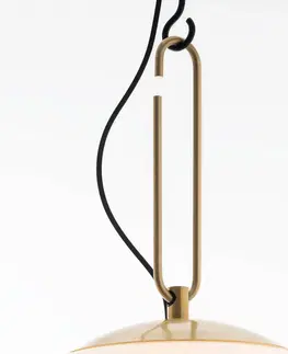 Závesné svietidlá Artemide Artemide nh sklenená závesná lampa, Ø 22 cm