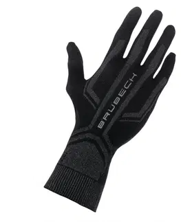 Zimné rukavice Univerzálne tenké rukavice Brubeck GE10010A Black - S/M