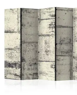 Paravány Paraván Love the Concrete Dekorhome 135x172 cm (3-dielny)