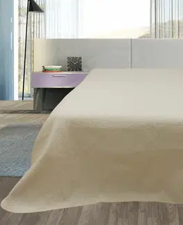 Prehozy Prikrývka na posteľ, Teia, smotanová 240 x 260 cm
