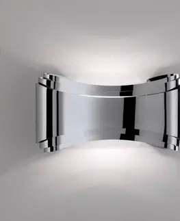 Nástenné svietidlá Selène Nástenné LED svietidlo Ionica z ocele, chróm