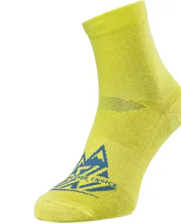 Pánské ponožky Cyklistické Enduro ponožky Silvini Orino UA1809 neon 39-41
